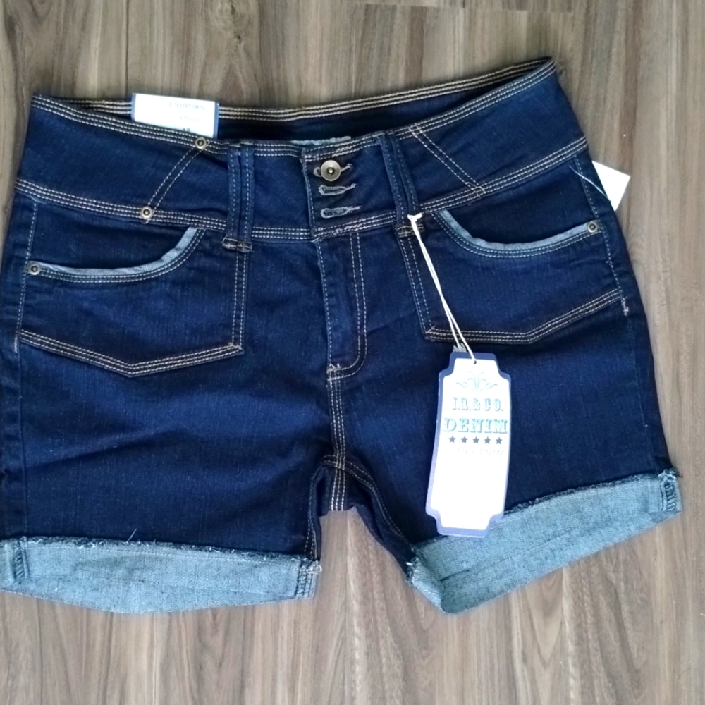 I.Q & CO DENIM SHORTS